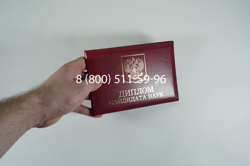 Диплом кандидата наук 2010 в Ессентуках