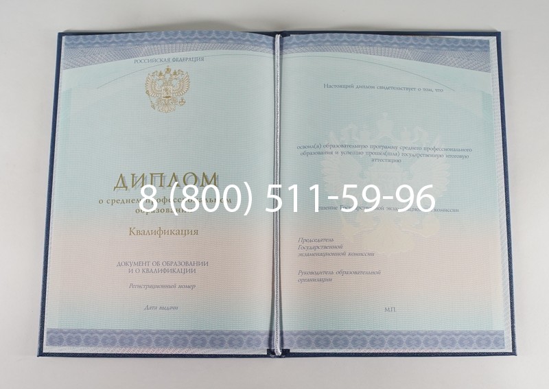 Диплом о среднем образовании (Спецбланк) 2014-2024 года в Ессентуках