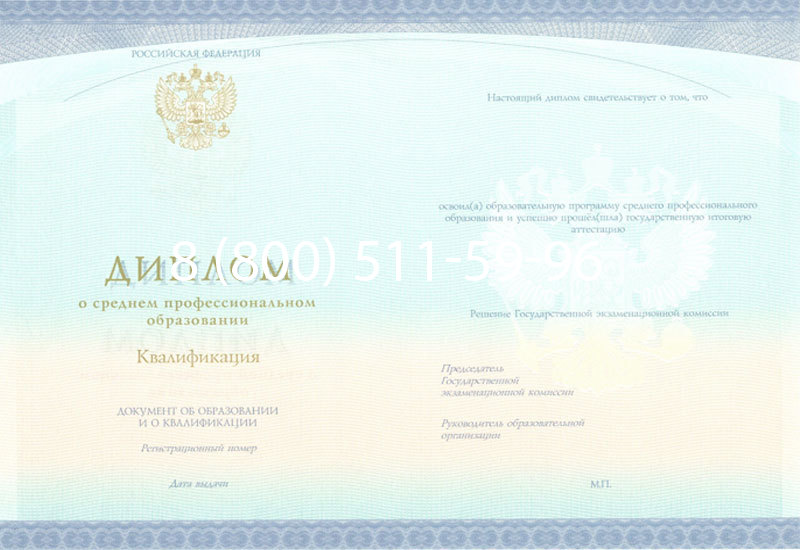 Купить Диплом техникума (Спецбланк) 2014-2024 года в Ессентуках Купить Диплом техникума (Спецбланк) 2014-2024 года в Ессентуках